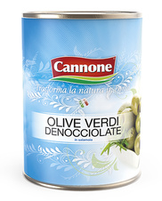 Olivy zelené bez pecek Cannone 4kg